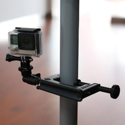 Soporte de abrazadera fija de escritorio con adaptador de trípode para GoPro Hero12 Black / Hero11 /10/9/8/7/6/5, Insta360 A…