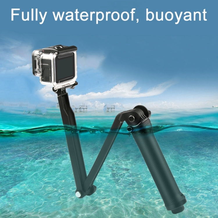 Trípode Monopié de 3 vías + + empuñadura Palo selfie con soporte mágico súper portátil para GoPro Hero12 Black / Hero11 /10/…