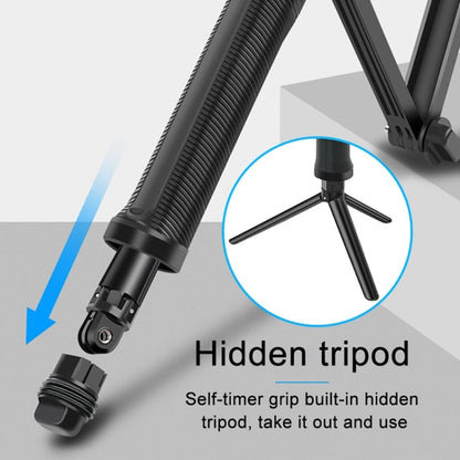 Trípode Monopié de 3 vías + + empuñadura Palo selfie con soporte mágico súper portátil para GoPro Hero12 Black / Hero11 /10/…
