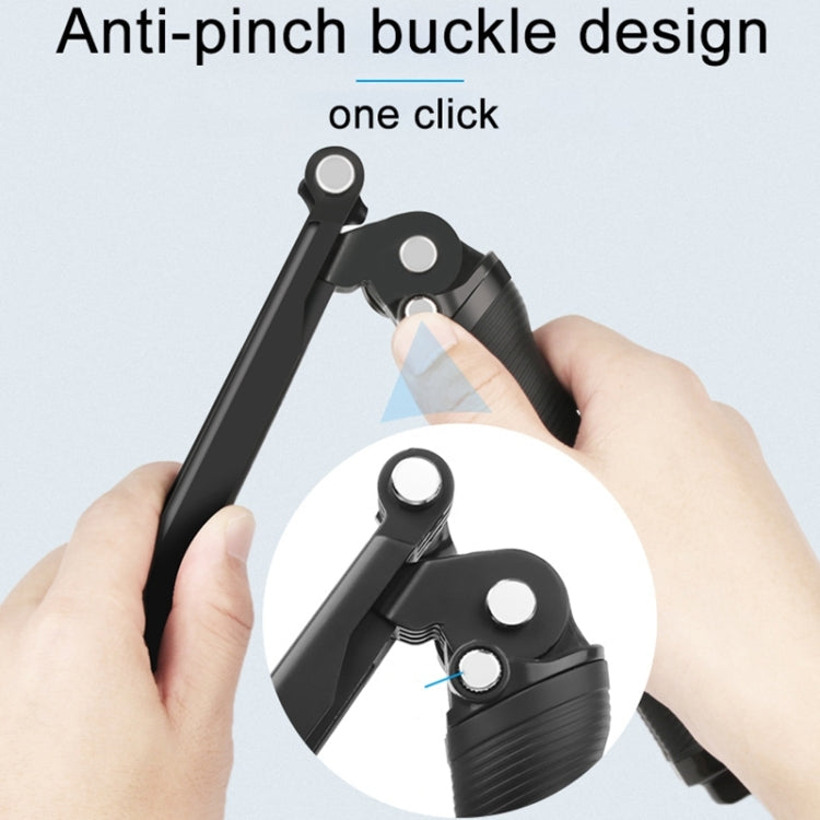 Trípode Monopié de 3 vías + + empuñadura Palo selfie con soporte mágico súper portátil para GoPro Hero12 Black / Hero11 /10/…