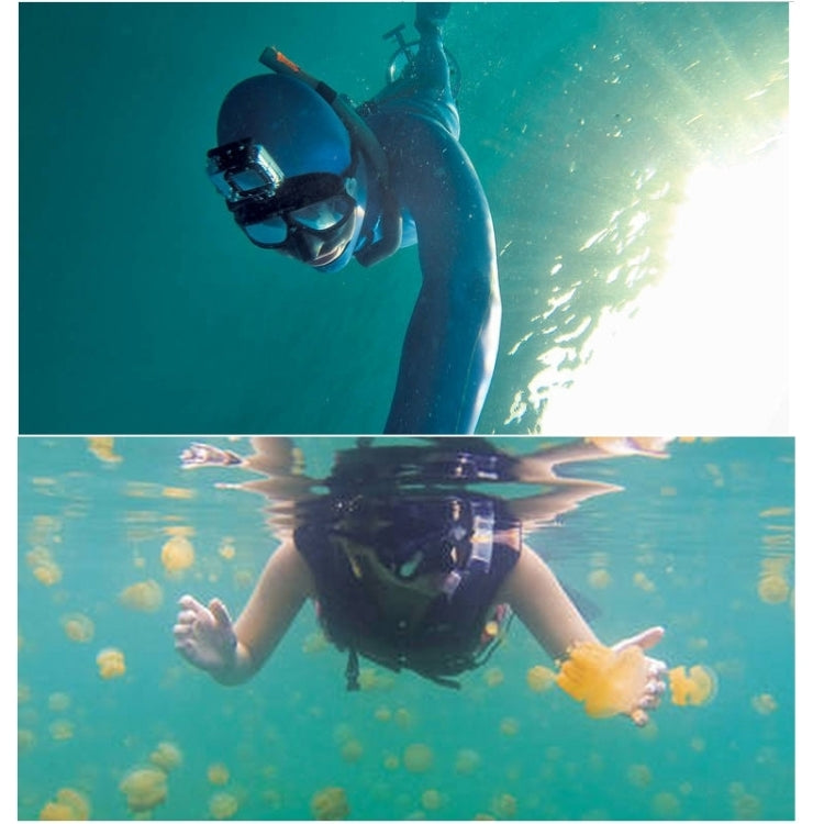 Equipo de buceo para deportes acuáticos Máscara de buceo Gafas de natación para GoPro Hero12 Black / Hero11 /10/9/8/7/6/5, I…