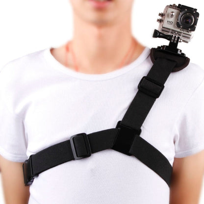 Cinturón de pecho DV giratorio de 360 grados para deportes especiales de un solo hombro para GoPro Hero12 Black / Hero11/10/…