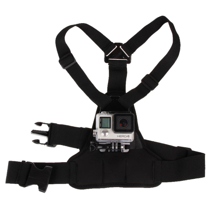 GP26-D Cinturón de pecho DV para hombros deportivos especiales para GoPro Hero12 Black / Hero11/10/9/8/7/6/5, Insta360 Ace /…