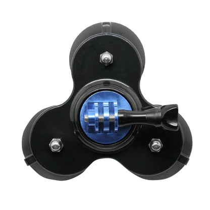 Soporte de ventosa de dirección triangular con soporte para trípode + tornillo de mango para GoPro Hero12 Black / Hero11 /10…