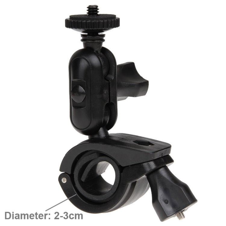Soporte de manillar para bicicleta y motocicleta con rotación de 360 grados, con tornillo y adaptador de trípode para cámara…