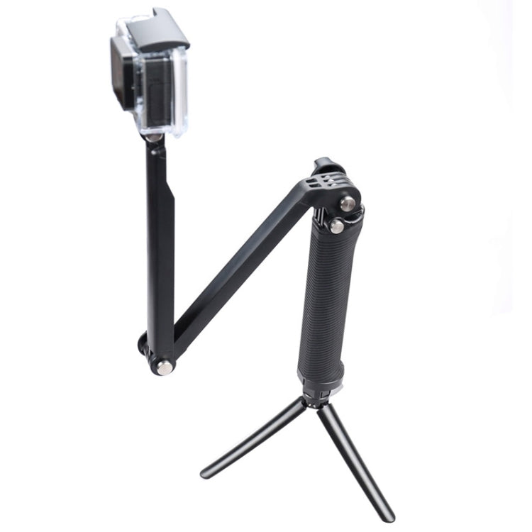 Trípode monopié extensible multifunción de 3 vías con brazo giratorio plegable para cámara GoPro Hero12 Black / Hero11 /10/9…