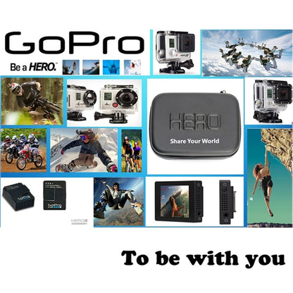 Estuche de viaje portátil impermeable a prueba de golpes para GoPro Hero12 Black / Hero11 /10/9/8/7/6/5, Insta360 Ace / Ace……