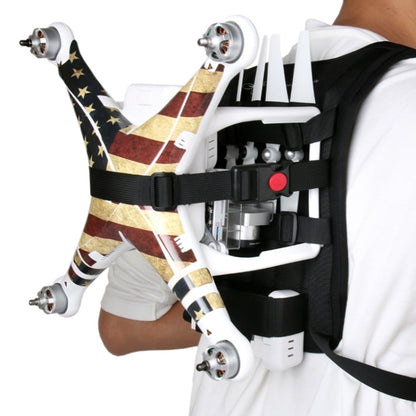 Mochila para el hombro Caja de la mochila de la mochila Cinturón de correa de cuello de cuello, LLEVE DISPONIBLE PARA QUADCO…