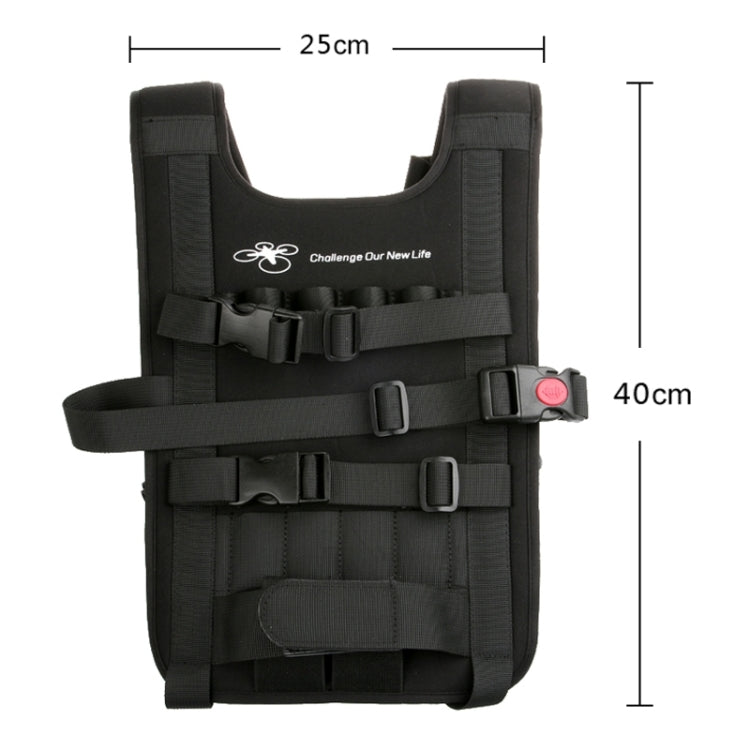 Mochila para el hombro Caja de la mochila de la mochila Cinturón de correa de cuello de cuello, LLEVE DISPONIBLE PARA QUADCO…