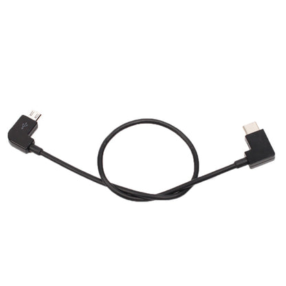 Cable de datos de conversión Conector de Micro USB a USB-C / Tipo-C de 30 cm para controlador remoto y SPARK, teléfonos inte…