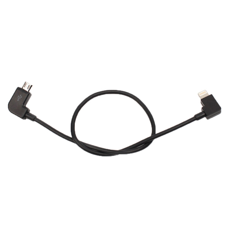 Cable de datos de conversión Conector de micro USB a 8 pines de 30 cm, iPhone, iPad para DJI Mavic 2 Pro / Mavic Pro para DJ…