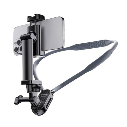 Soporte JMARY MG-01 para el cuello para cámara de acción POV/Vlog, soporte para selfies, manos libres