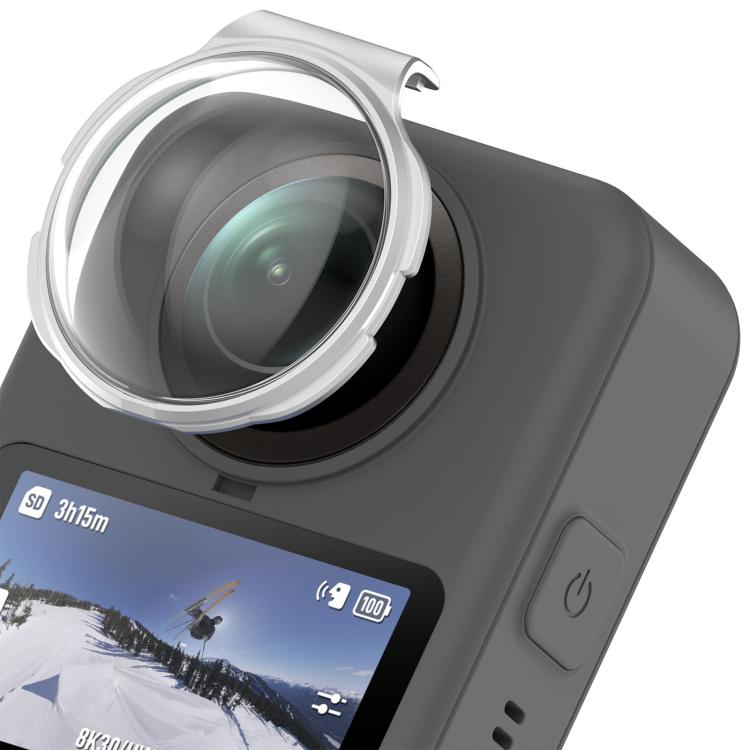 Lente de vidrio Protector de templado para cámara panorámica para DJI Osmo 360 (plateado)