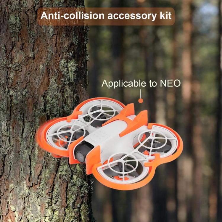 Anillo protector anticolisión para hélices para DJI Neo (blanco) — imagen 8