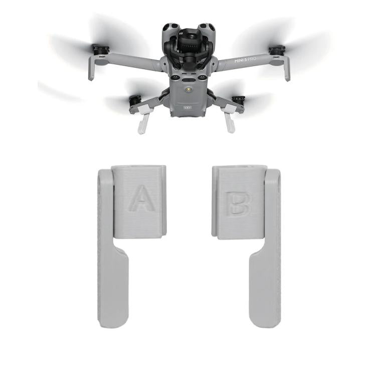 Extensor de tren de aterrizaje plegable no desmontable para DJI Mini 5 Pro