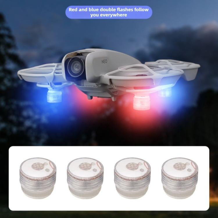 Linterna LED de colores fríos para vuelo nocturno 2 DJ-64 Mini, Cantidad: 2 unidades para DJI Neo — imagen 2