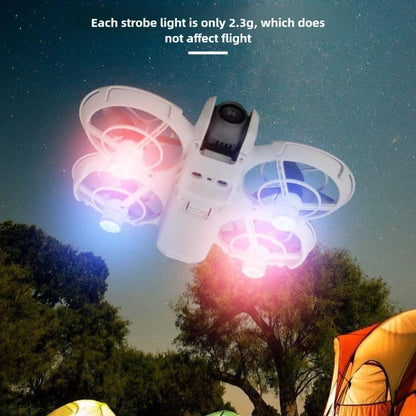 Linterna LED de colores fríos para vuelo nocturno 2 DJ-64 Mini, Cantidad: 2 unidades para DJI Neo — imagen 3