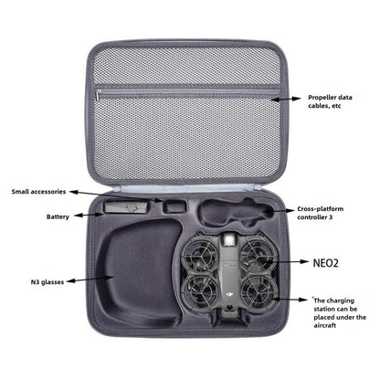 Bolsa de hombro portátil e impermeable para dron con sensor de movimiento 2 para DJI Neo — imagen 7