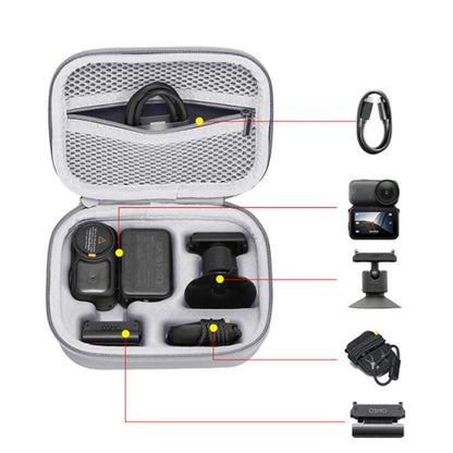 Bolsa de almacenamiento portátil para cámara de acción Osmo Nano (negra) para DJI Osmo — imagen 8