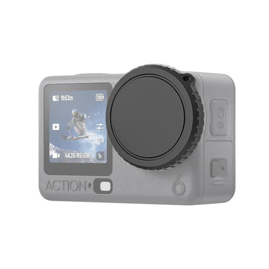 Tapa de lente de silicona suave a prueba de polvo y caídas para DJI Osmo Action 6