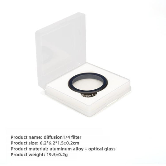 Filtro difusor de 1/4 para protector de lente para DJI Osmo Action 6 — imagen 2