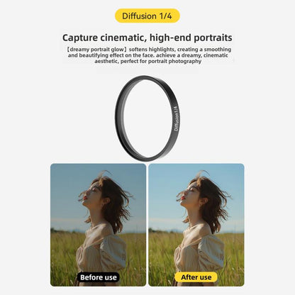 Filtro difusor de 1/4 para protector de lente para DJI Osmo Action 6 — imagen 3