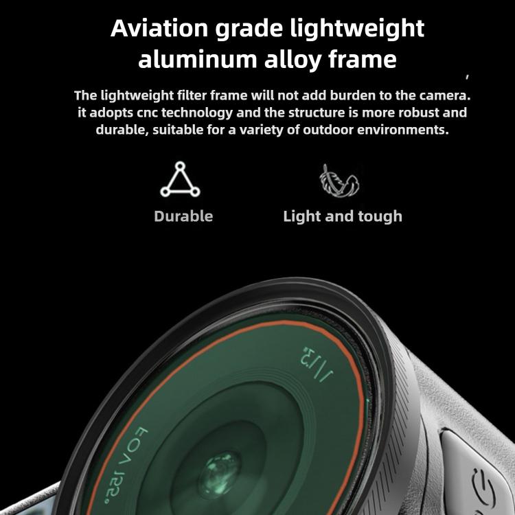 Filtro ND32 para protector de lente para DJI Osmo Action 6 — imagen 9