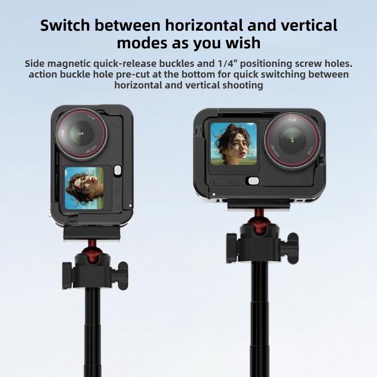 Carcasa protectora de aleación de aluminio para DJI Osmo Action 6 — imagen 3
