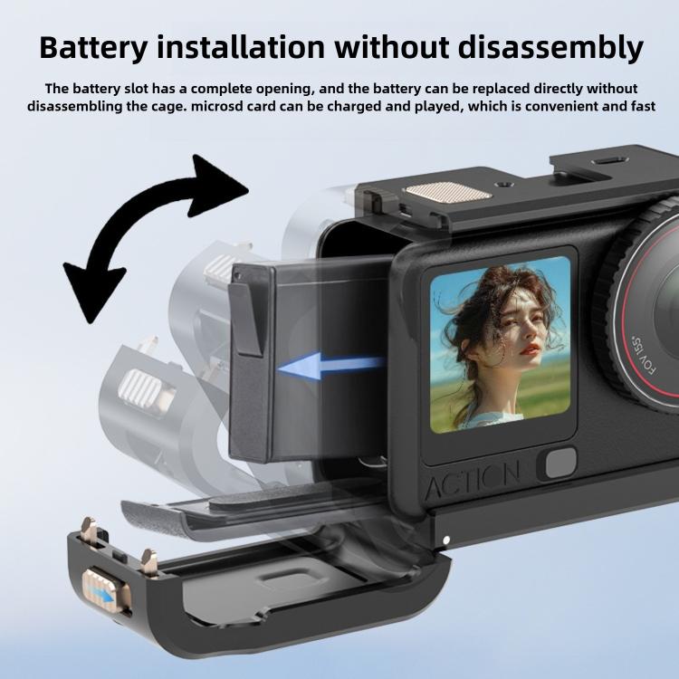 Carcasa protectora de aleación de aluminio para DJI Osmo Action 6 — imagen 6
