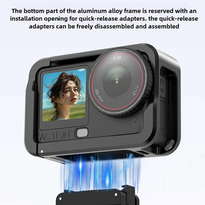 Carcasa protectora de aleación de aluminio para DJI Osmo Action 6 — imagen 11