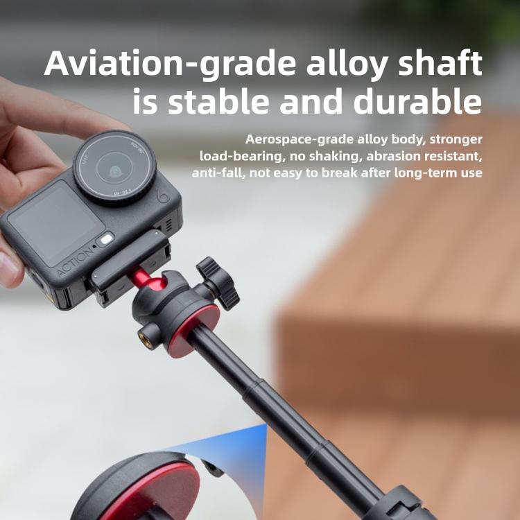 Soporte magnético telescópico para trípode y palo selfie para DJI Osmo Action 6 — imagen 6