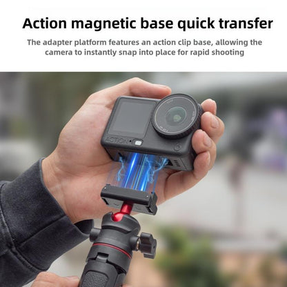 Soporte magnético telescópico para trípode y palo selfie para DJI Osmo Action 6 — imagen 8