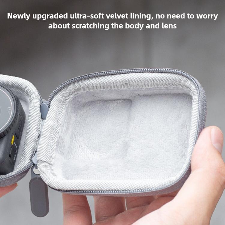 Bolsa de almacenamiento a prueba de golpes para el cuerpo del Mini para DJI Osmo Action 6 (Gris) — imagen 9