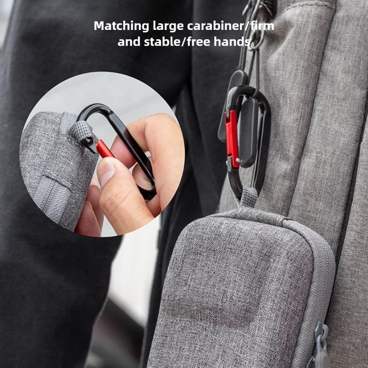 Bolsa de almacenamiento a prueba de golpes para el cuerpo del Mini para DJI Osmo Action 6 (Gris) — imagen 10