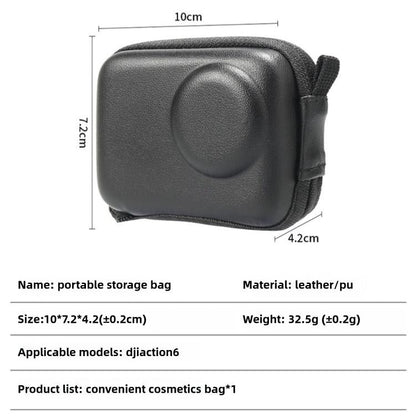 Bolsa de almacenamiento con media cremallera para el cuerpo del Action 6 Mini para DJI Mini — imagen 10