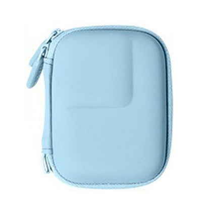 Bolsa de almacenamiento a prueba de golpes para el cuerpo del, color macaron para DJI Osmo Action 6 (azul)