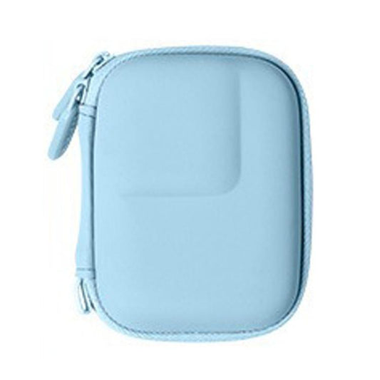 Bolsa de almacenamiento a prueba de golpes para el cuerpo del, color macaron para DJI Osmo Action 6 (azul)