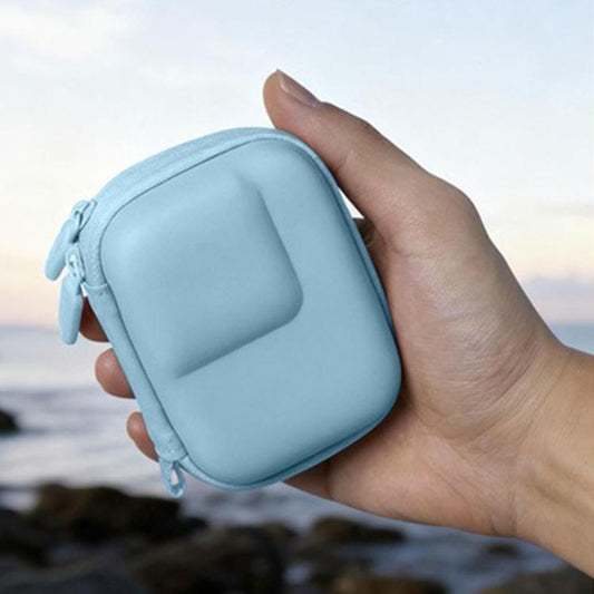 Bolsa de almacenamiento a prueba de golpes para el cuerpo del, color macaron para DJI Osmo Action 6 (azul) — imagen 2