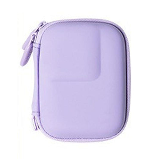 Bolsa de almacenamiento a prueba de golpes para el cuerpo del, color macaron para DJI Osmo Action 6 (morado)
