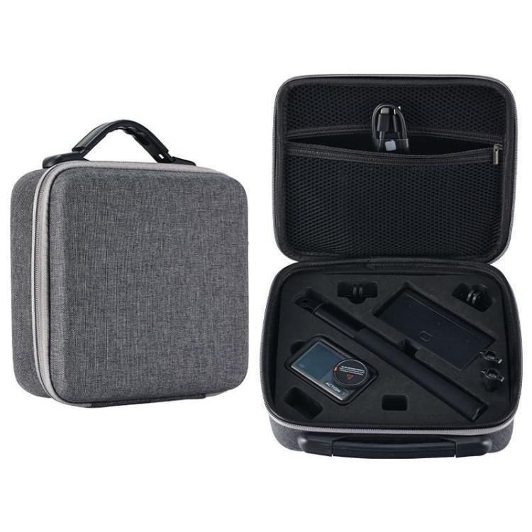 Caja de almacenamiento portátil para cámaras de acción para DJI Osmo Action 6 (Gris)