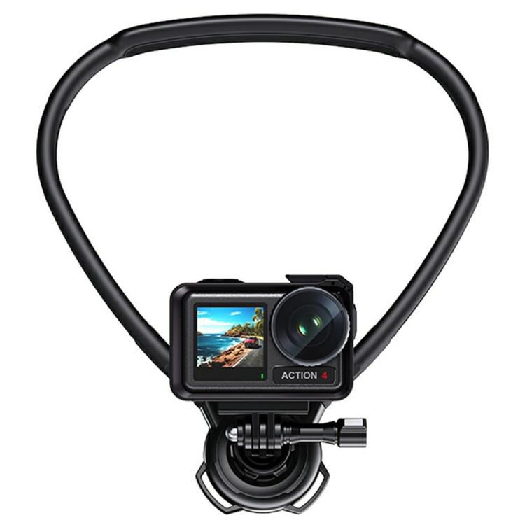 Soporte de cuello giratorio G01, GoPro, Insta360 y otras cámaras de acción