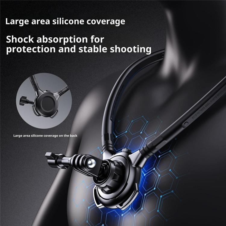 Soporte de cuello giratorio G01, GoPro, Insta360 y otras cámaras de acción — imagen 6