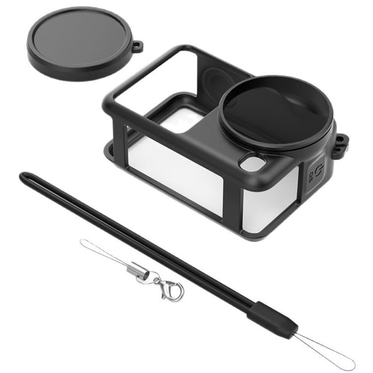 Tapa protectora de silicona para lente del cuerpo de la cámara de acción para DJI Osmo Action 6 (gris) — imagen 9