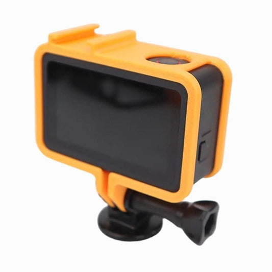 Jaula de zapata Adaptador de expansión de fría para DJI Osmo Action 6 (amarillo)