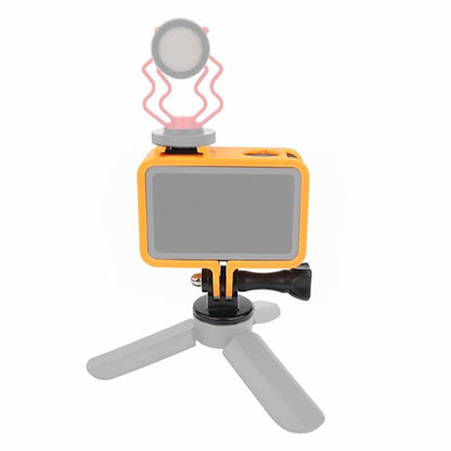 Jaula de zapata Adaptador de expansión de fría para DJI Osmo Action 6 (amarillo) — imagen 7