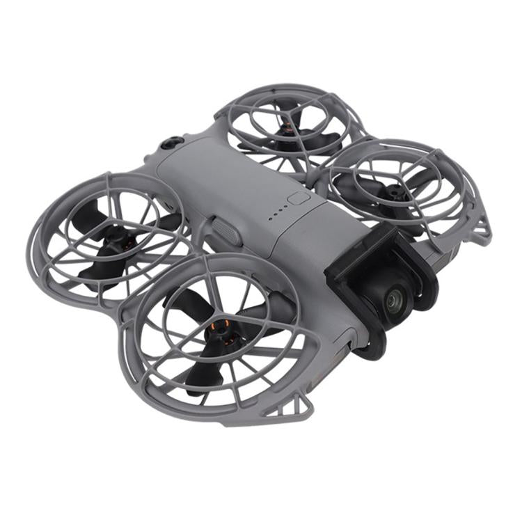 Lente de gimbal 2 Barra protectora antirrayas y anticolisión para para DJI Neo (Negro) — imagen 5
