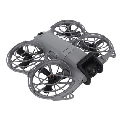 Lente de gimbal 2 Barra protectora antirrayas y anticolisión para para DJI Neo (Negro) — imagen 5