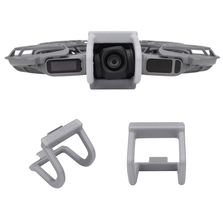 Lente de gimbal 2 Barra protectora antirrayas y anticolisión para para DJI Neo (Gris)
