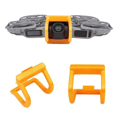 Lente de gimbal 2 Barra protectora antirrayas y anticolisión para para DJI Neo (Amarillo)