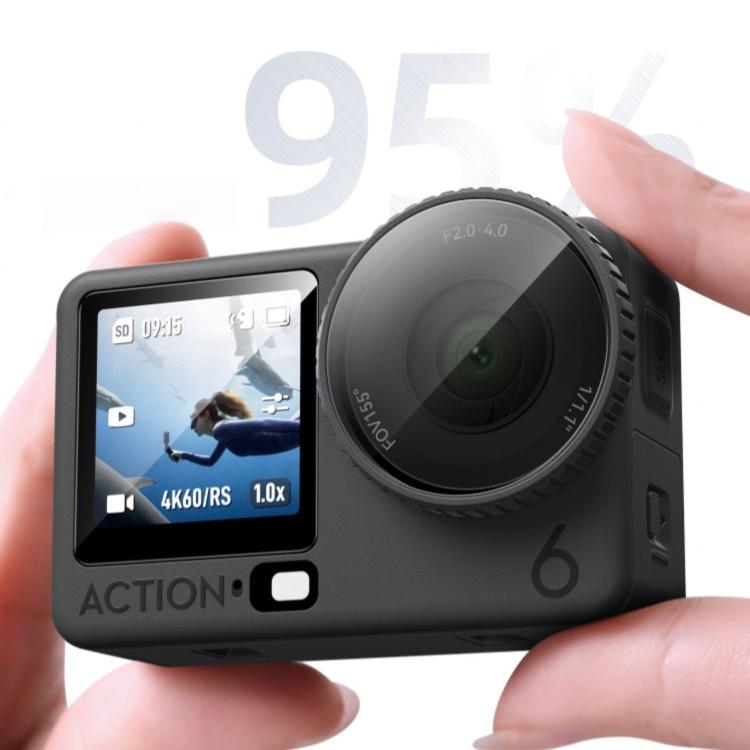 Lente Protector de pantalla de cristal templado curvo con para DJI Osmo Action 6 — imagen 6